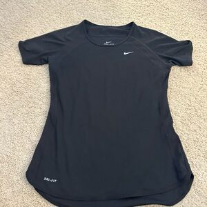 Nike Women's Short Sleeve Black Tee